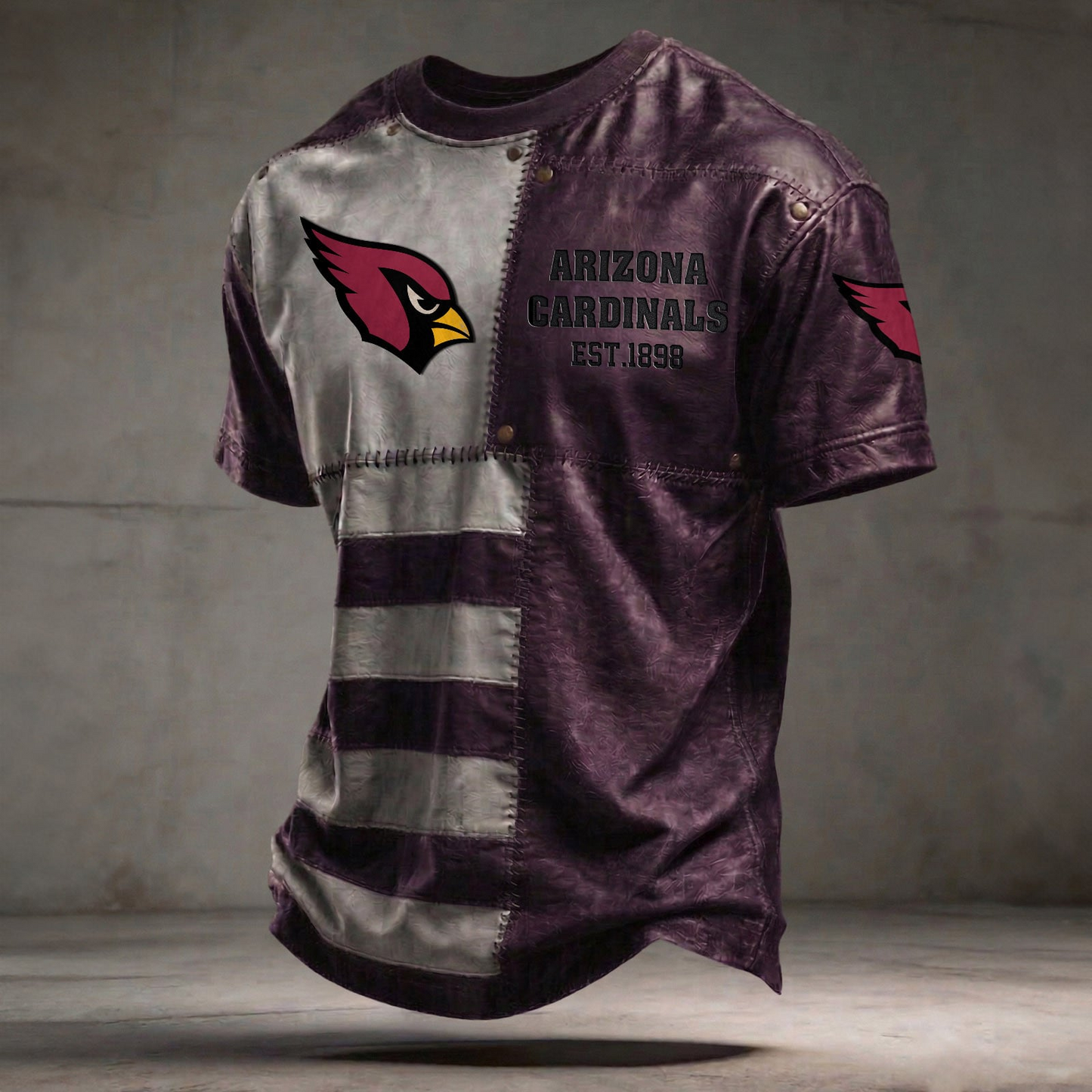 ARI x NFL T-Shirt 0404 DatND DVT Purple