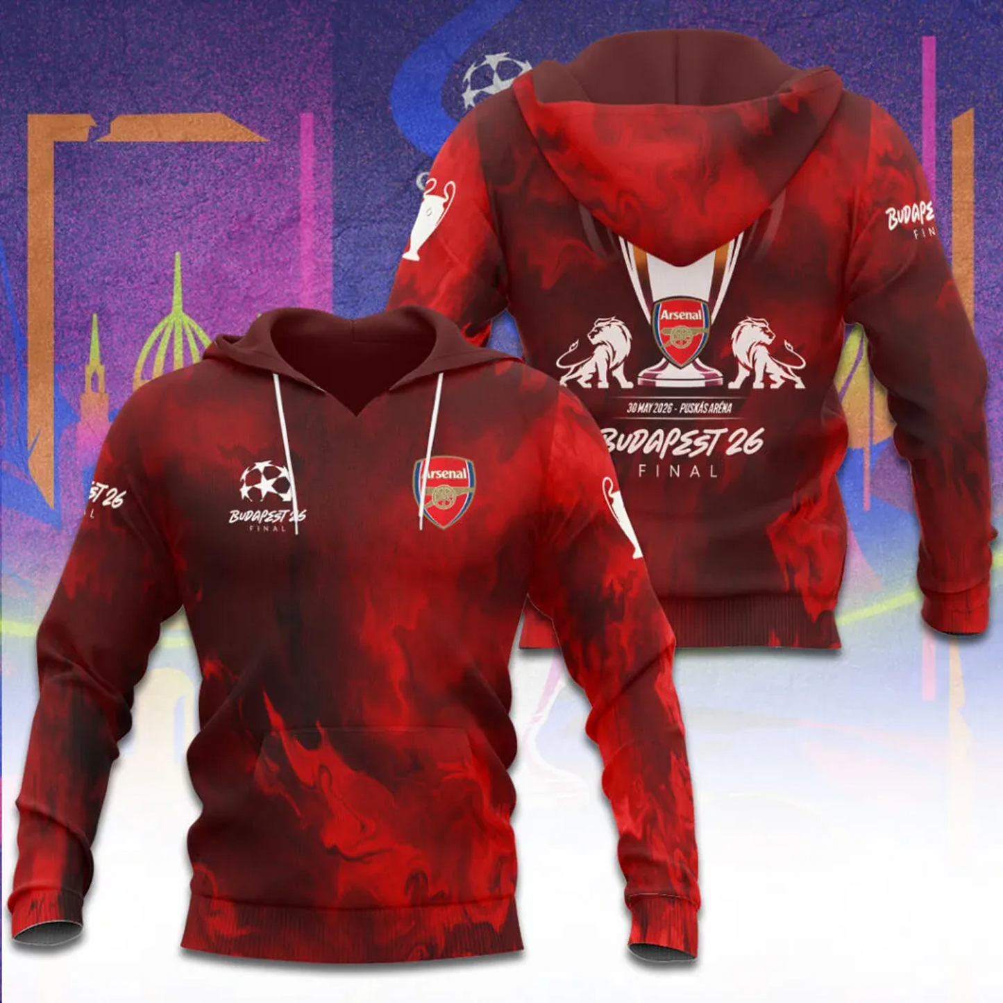 ARS x Champions League Final 2026 3D Apparel V2 DATND TANTD 080526