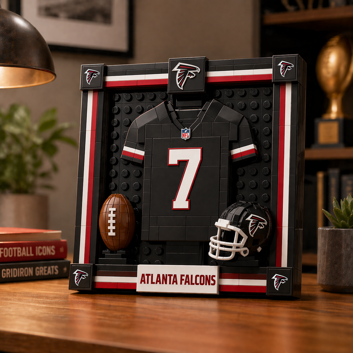 ATL x NFL Framed Jersey Building Set 2304 DatND DVT