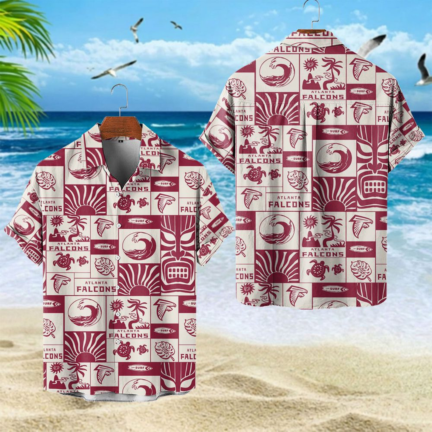 ATL x NFL Hawaiian Shirt 1604 DatND DVT