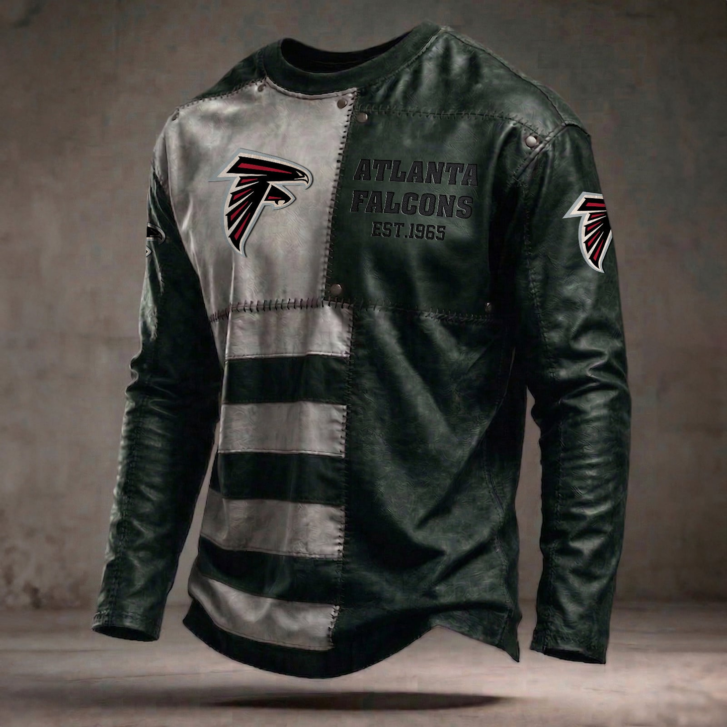 ATL x NFL Long Sleeved Shirt 2304 DatND DVT Army