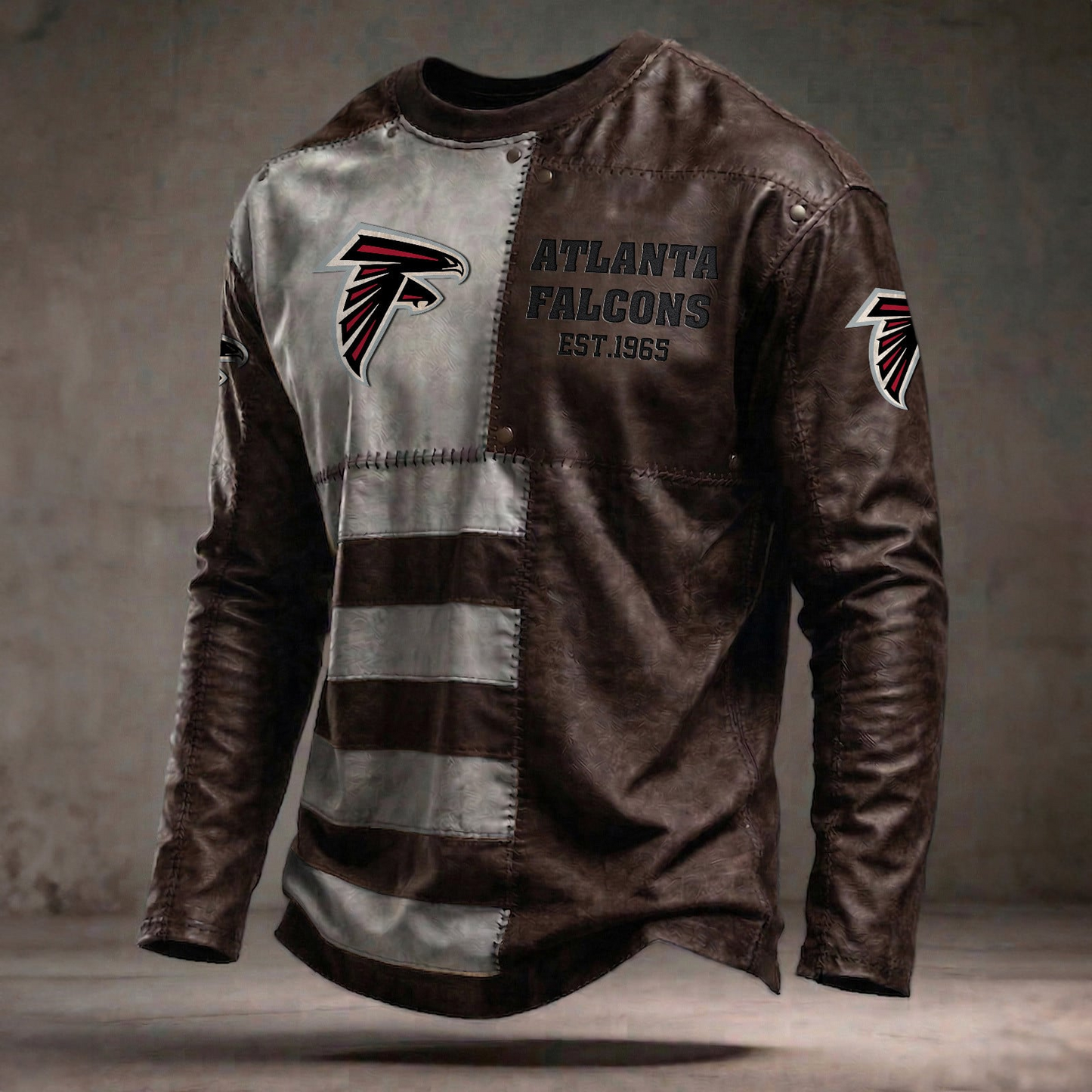 ATL x NFL Long Sleeved Shirt 2304 DatND DVT Army