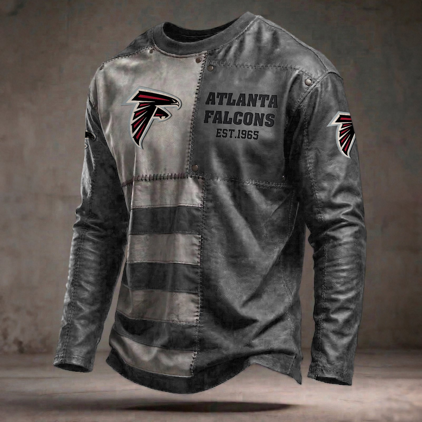 ATL x NFL Long Sleeved Shirt 2304 DatND DVT Army