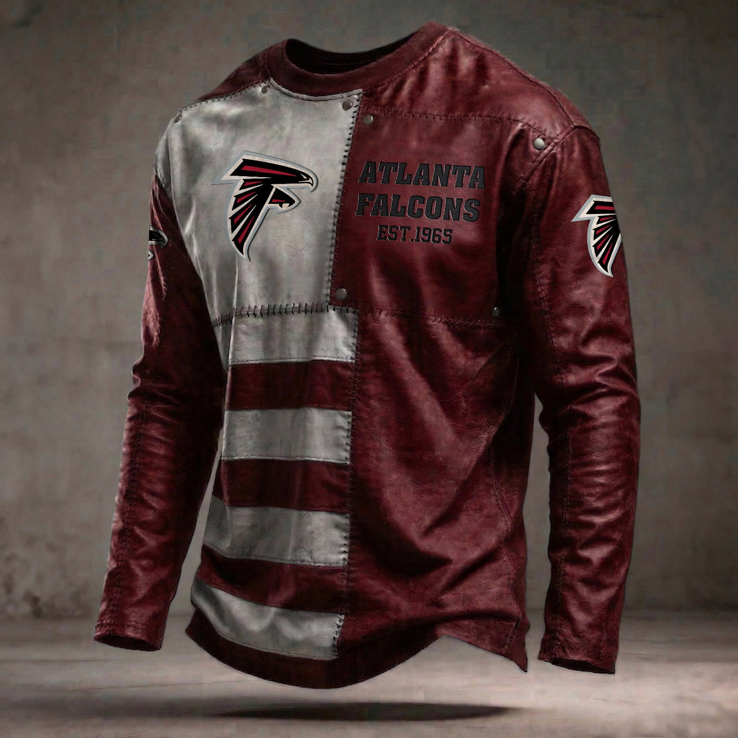 ATL x NFL Long Sleeved Shirt 2304 DatND DVT Army