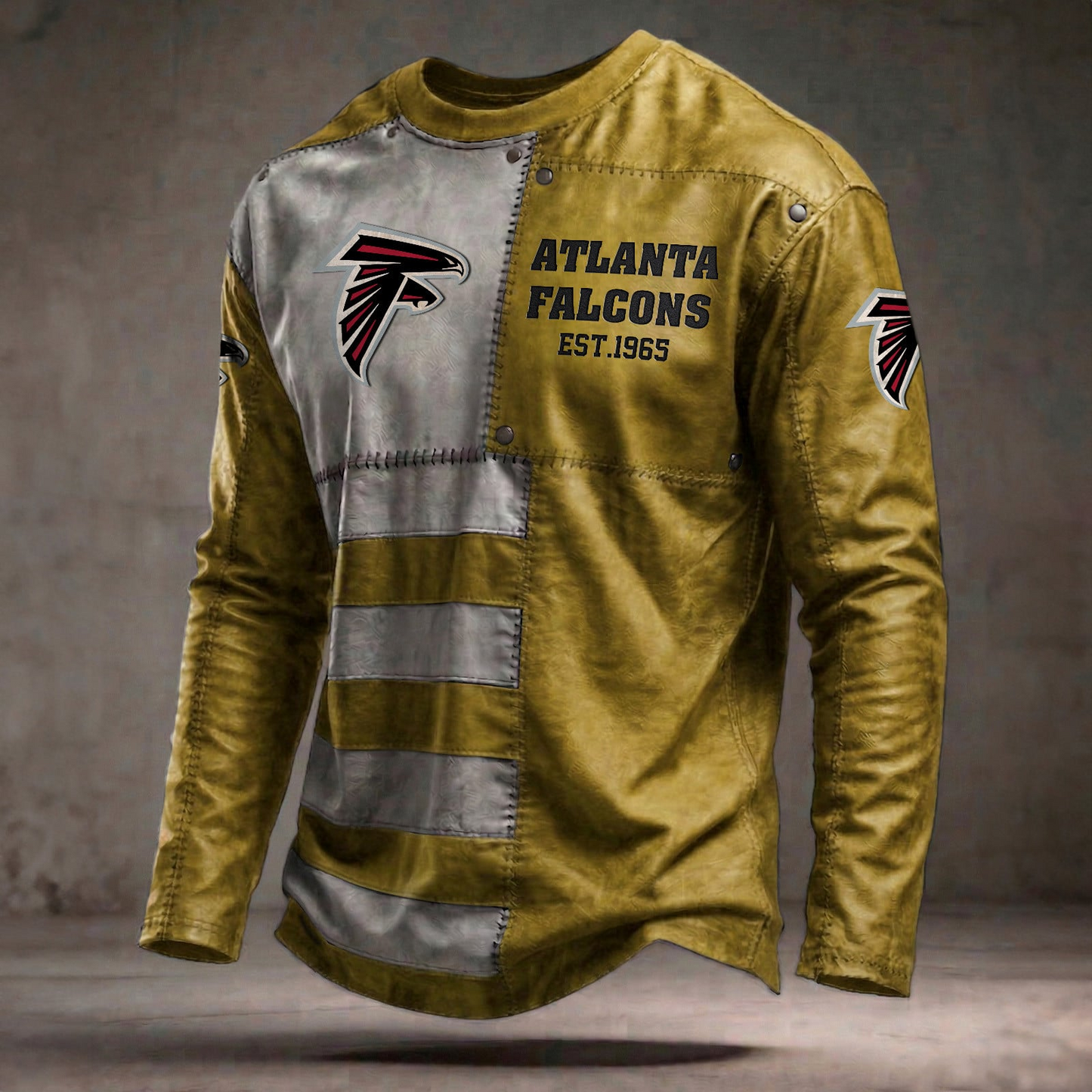 ATL x NFL Long Sleeved Shirt 2304 DatND DVT Army