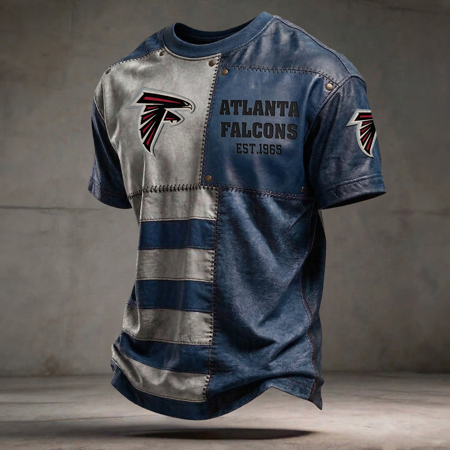 ATL x NFL T-Shirt 0404 DatND DVT Blue