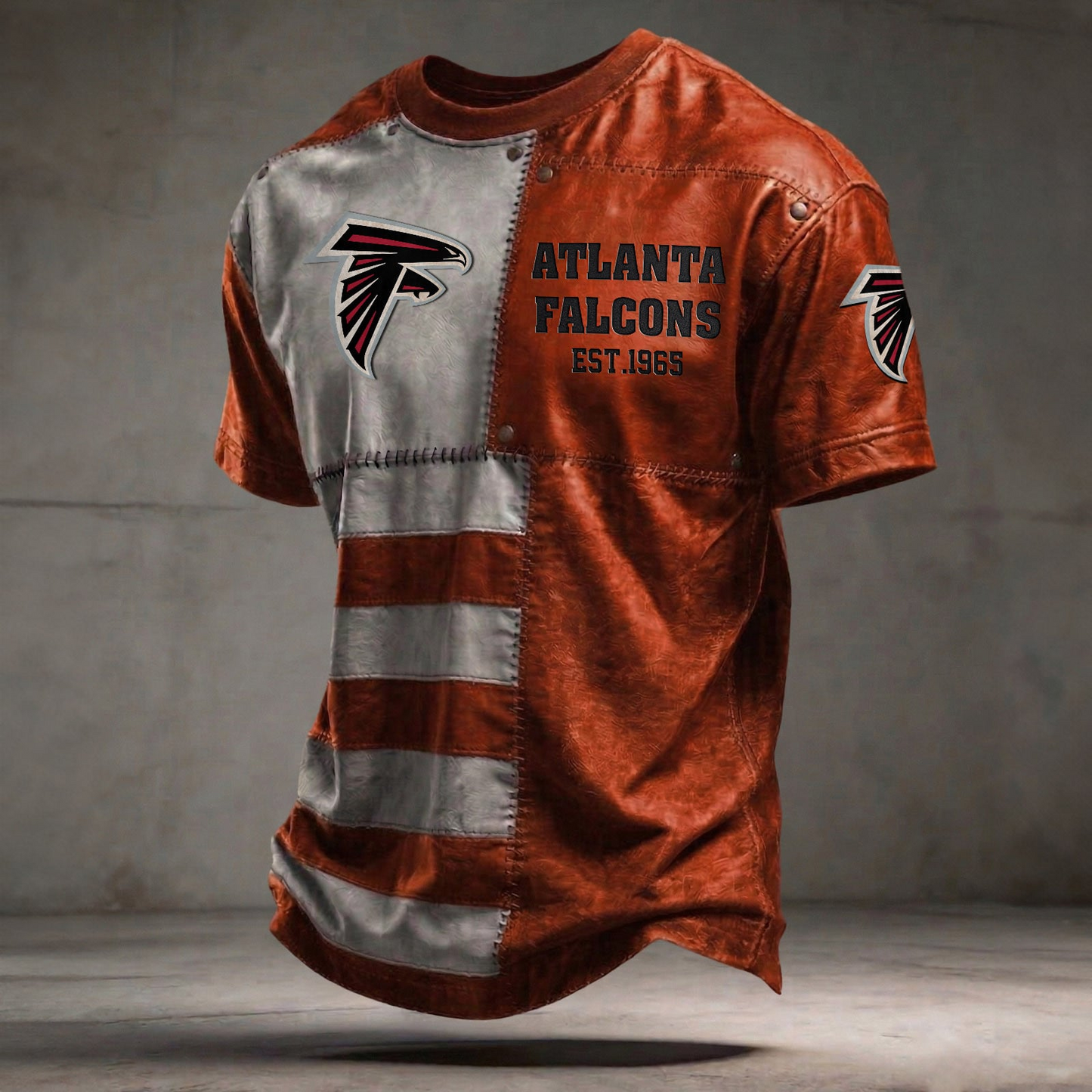 ATL x NFL T-Shirt 0404 DatND DVT Orange