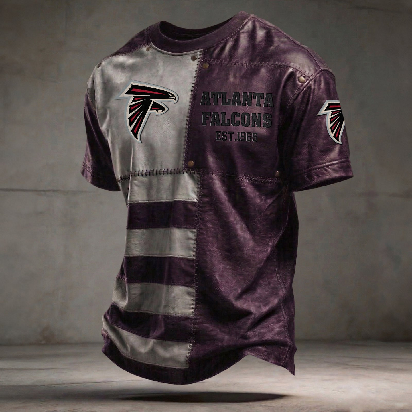 ATL x NFL T-Shirt 0404 DatND DVT Purple