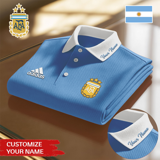 Argentina Premium WC26 Polo Shirt 0805 DatND DVT