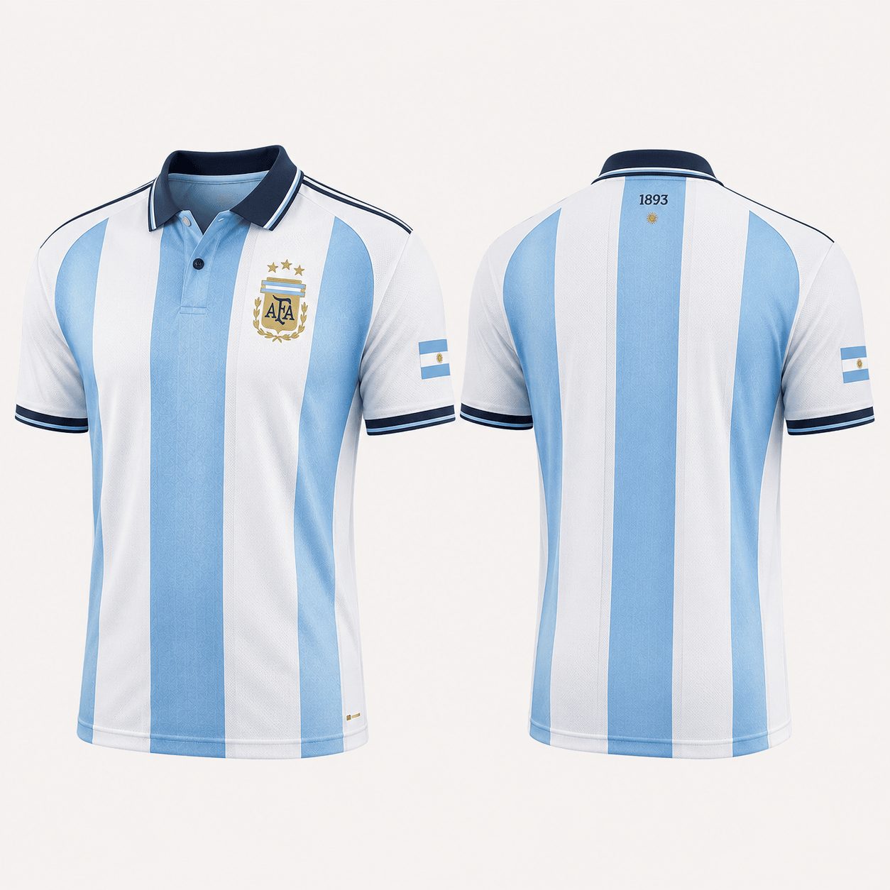Argentina Premium WC26 Polo Shirt 0805 V DatND DVT