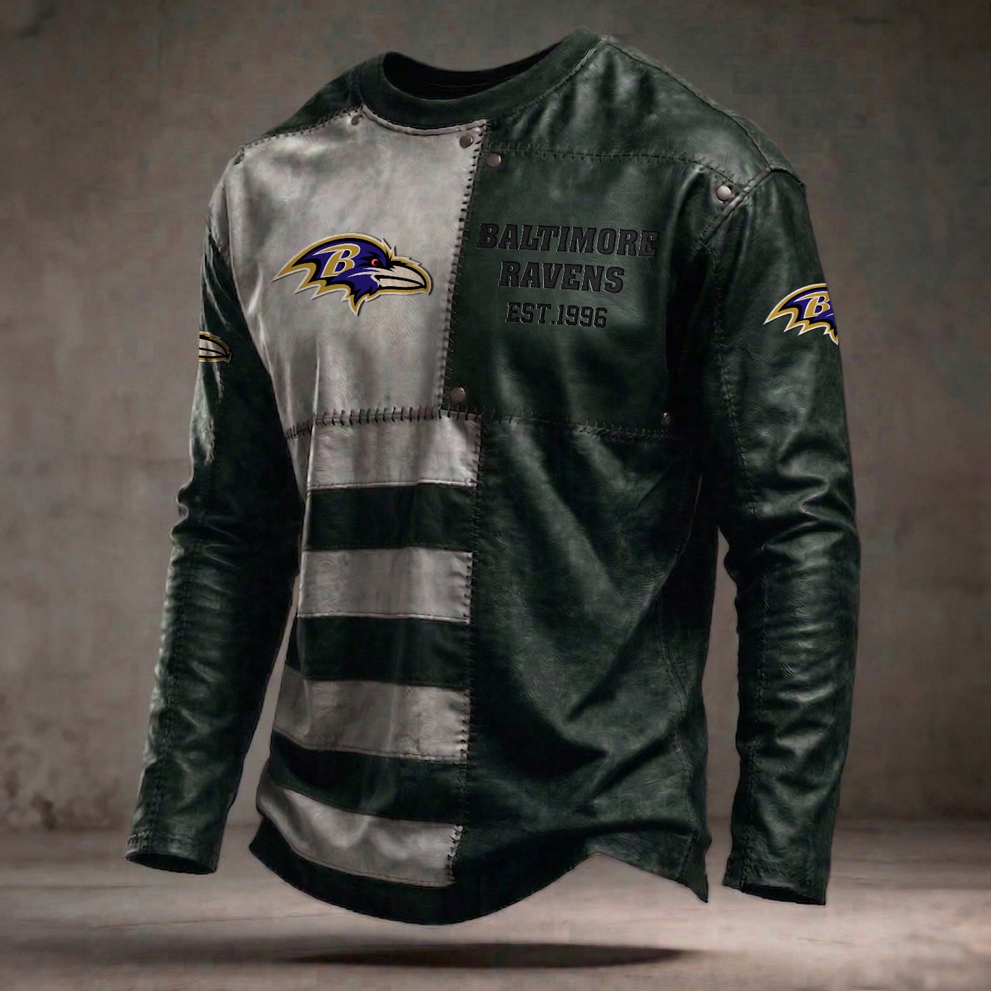 BAL x NFL Long Sleeved Shirt 2304 DatND DVT Army