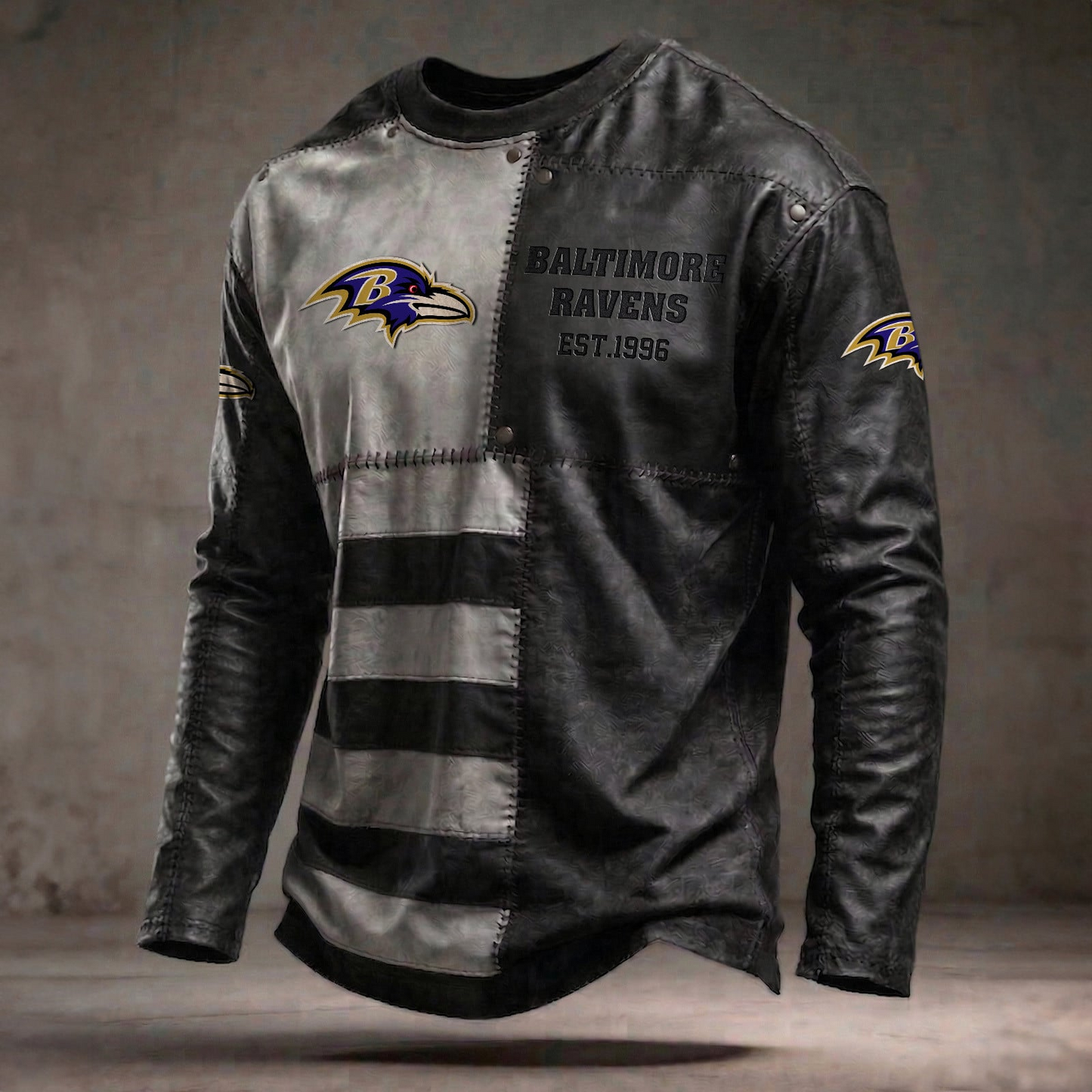 BAL x NFL Long Sleeved Shirt 2304 DatND DVT Army