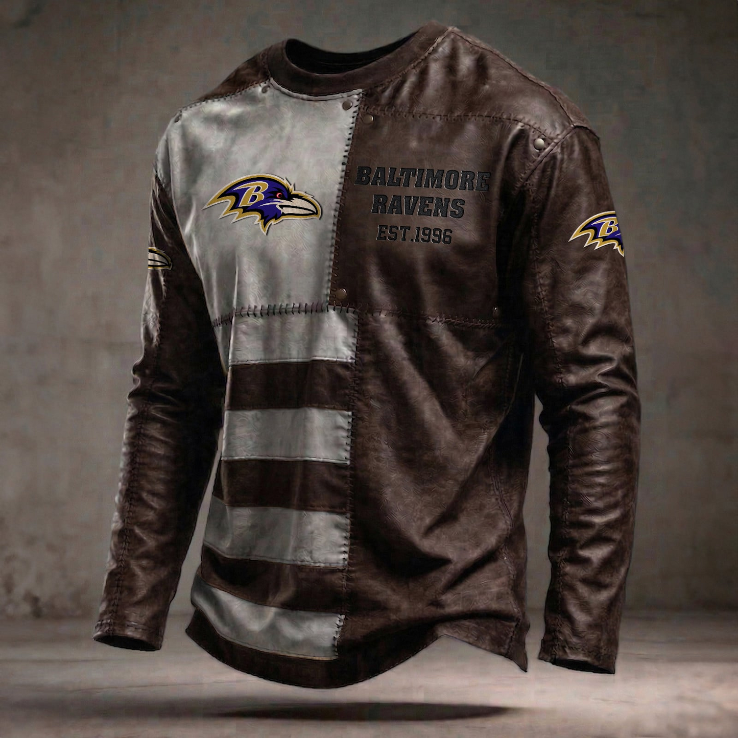 BAL x NFL Long Sleeved Shirt 2304 DatND DVT Army
