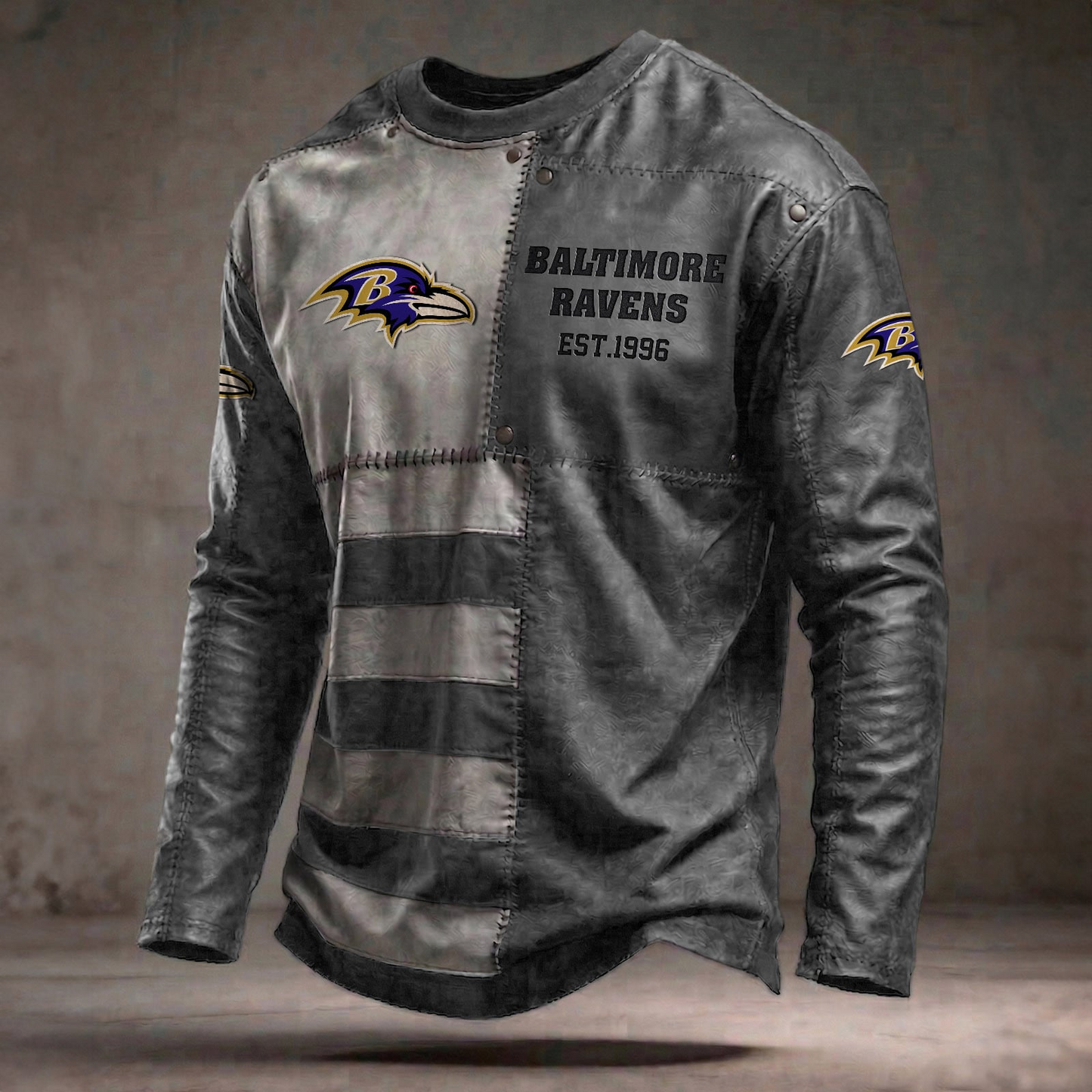 BAL x NFL Long Sleeved Shirt 2304 DatND DVT Army