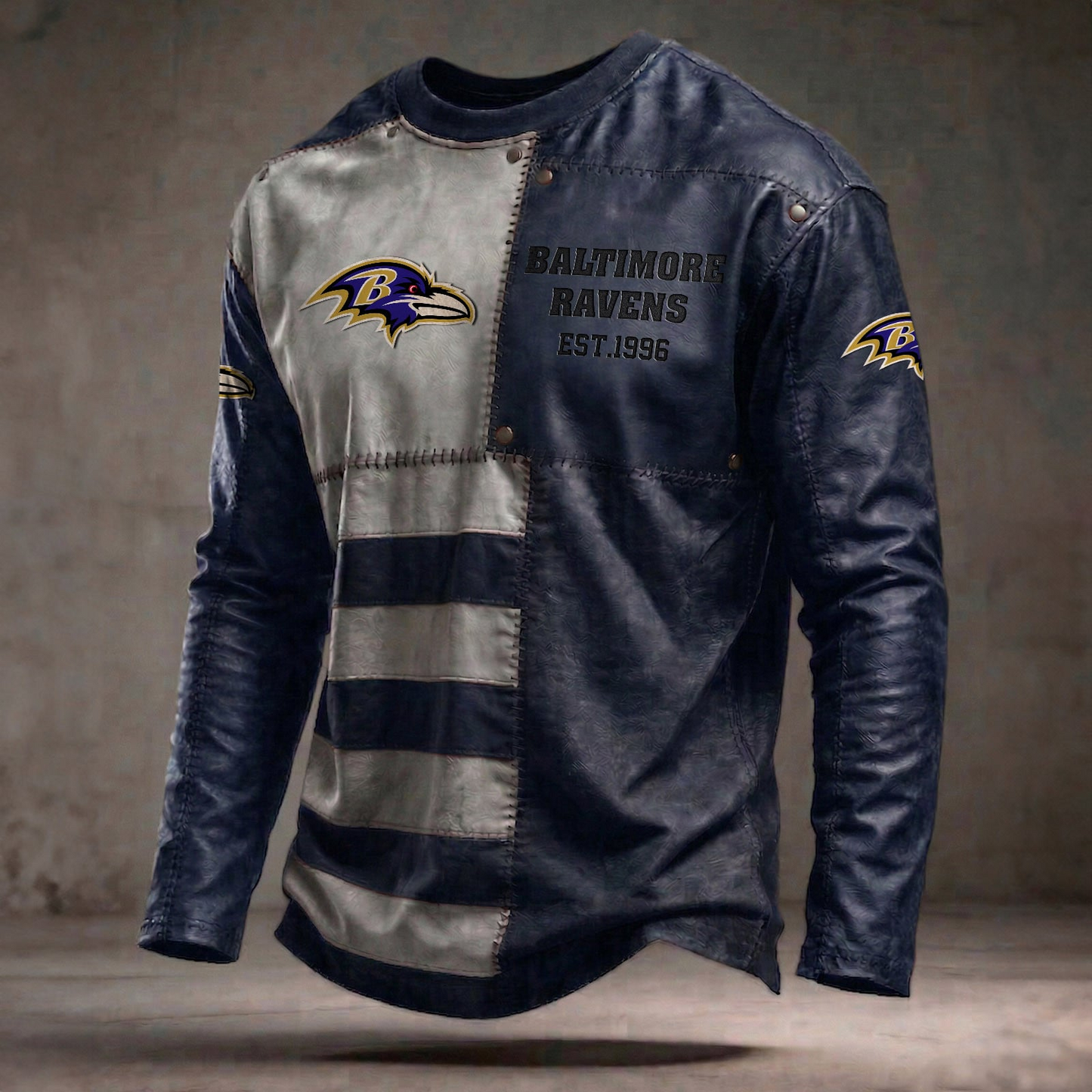 BAL x NFL Long Sleeved Shirt 2304 DatND DVT Army