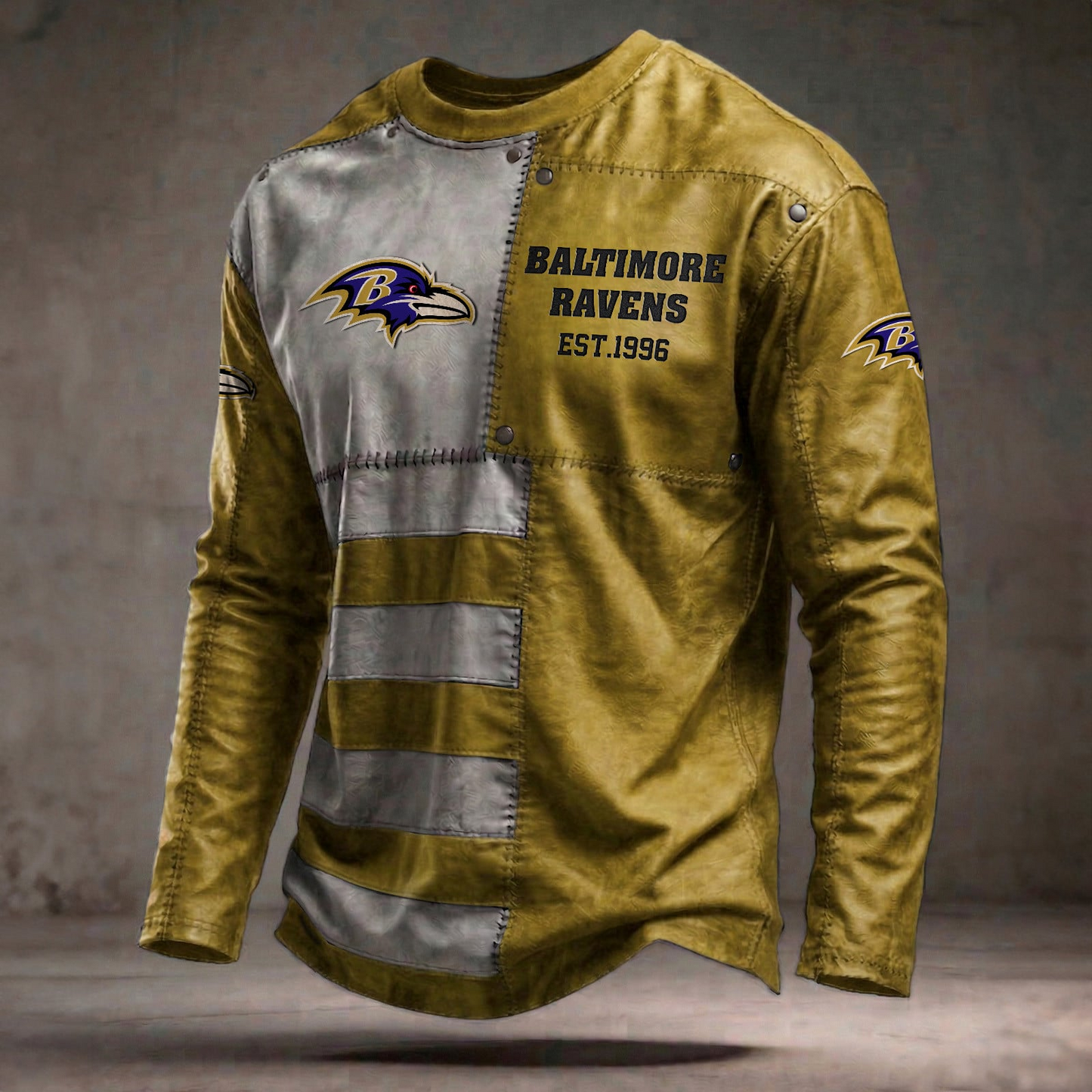 BAL x NFL Long Sleeved Shirt 2304 DatND DVT Army