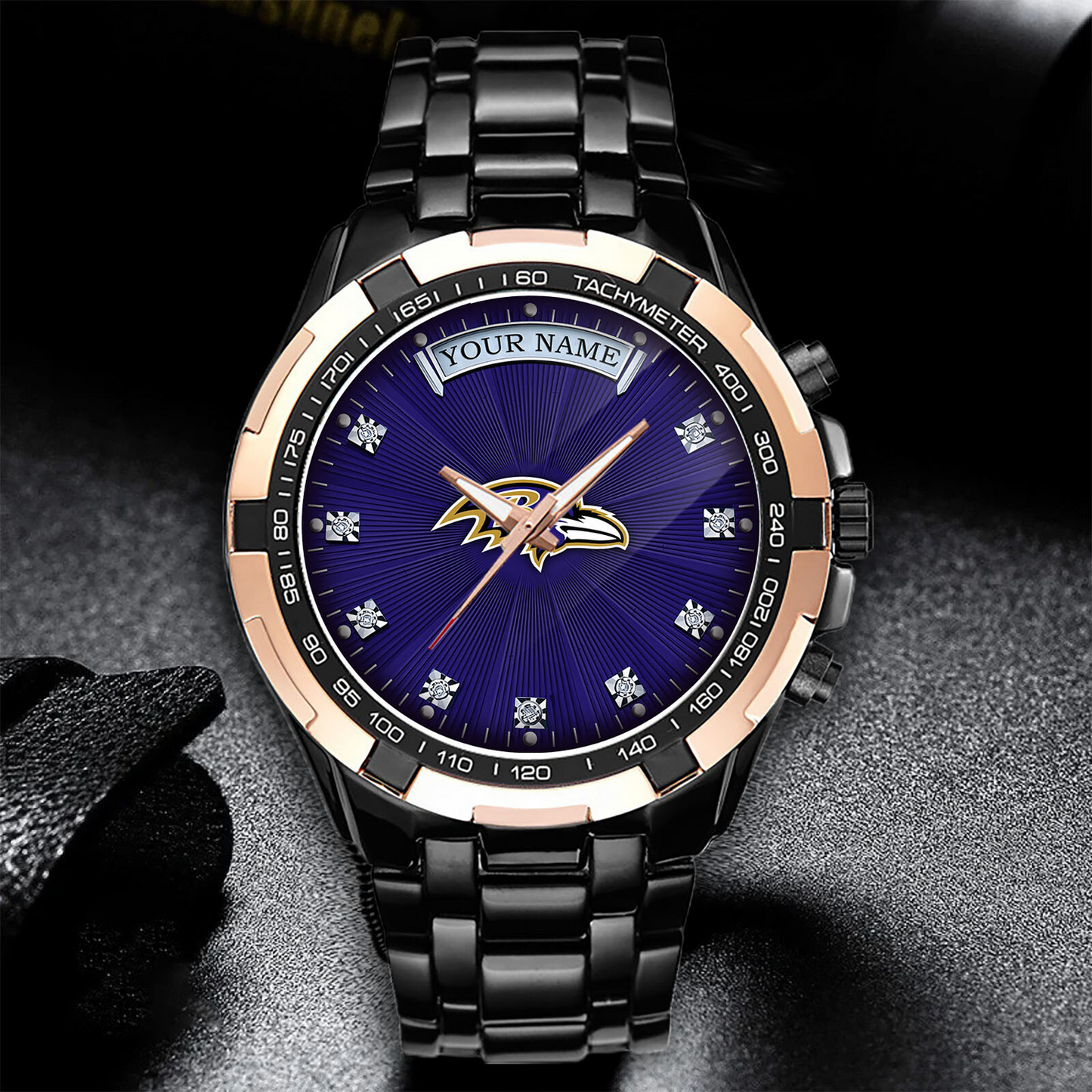 BAL x NFL Luxury Men Watch DATND TANTD 200426