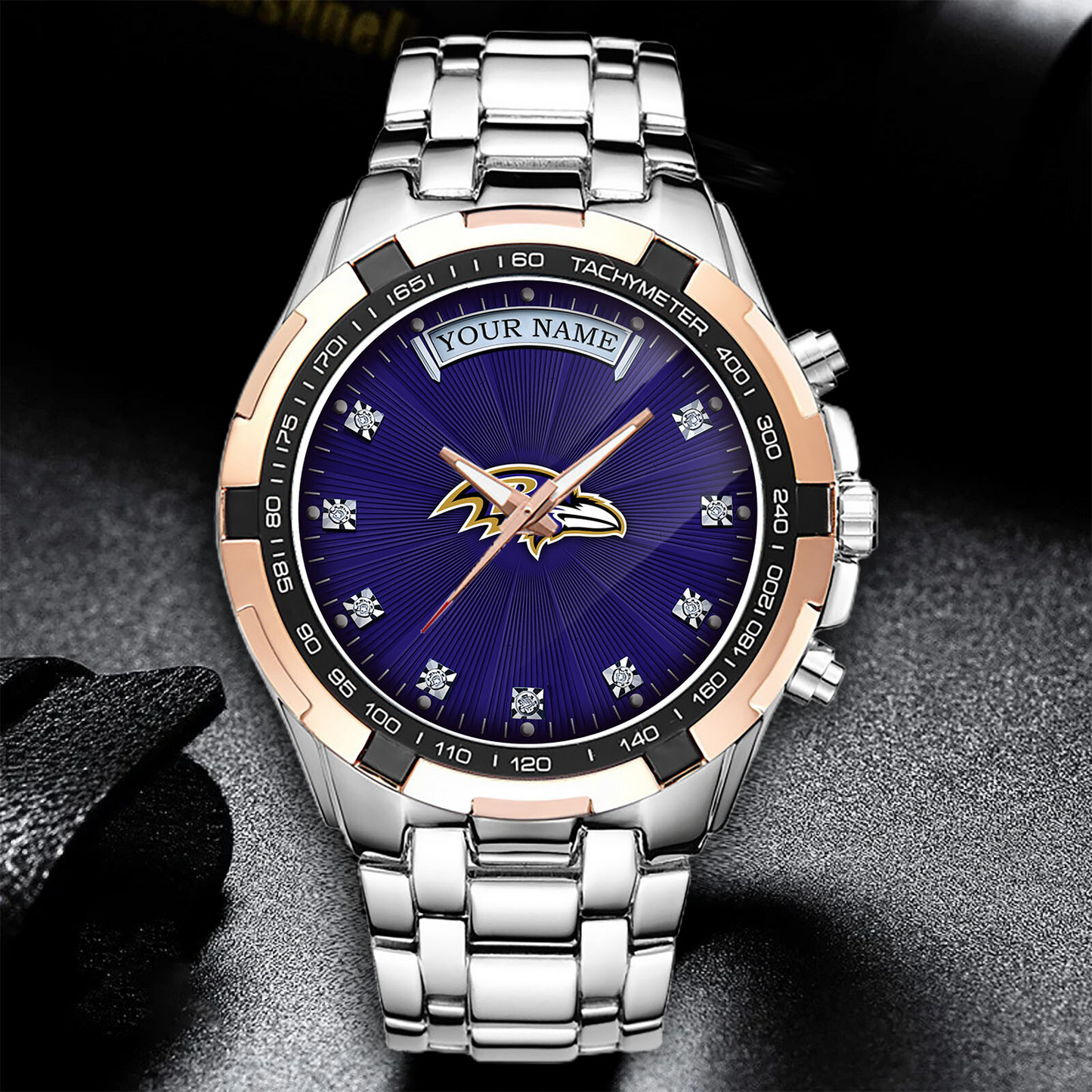 BAL x NFL Luxury Men Watch DATND TANTD 200426
