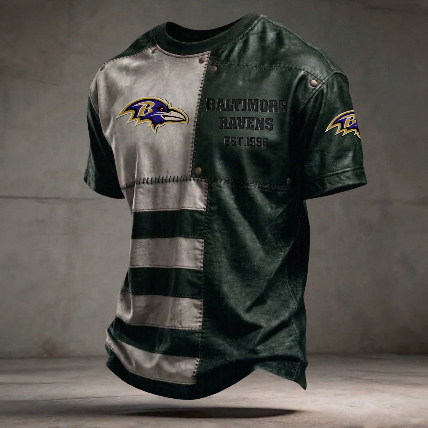 BAL x NFL T-Shirt 0404 DatND DVT Army