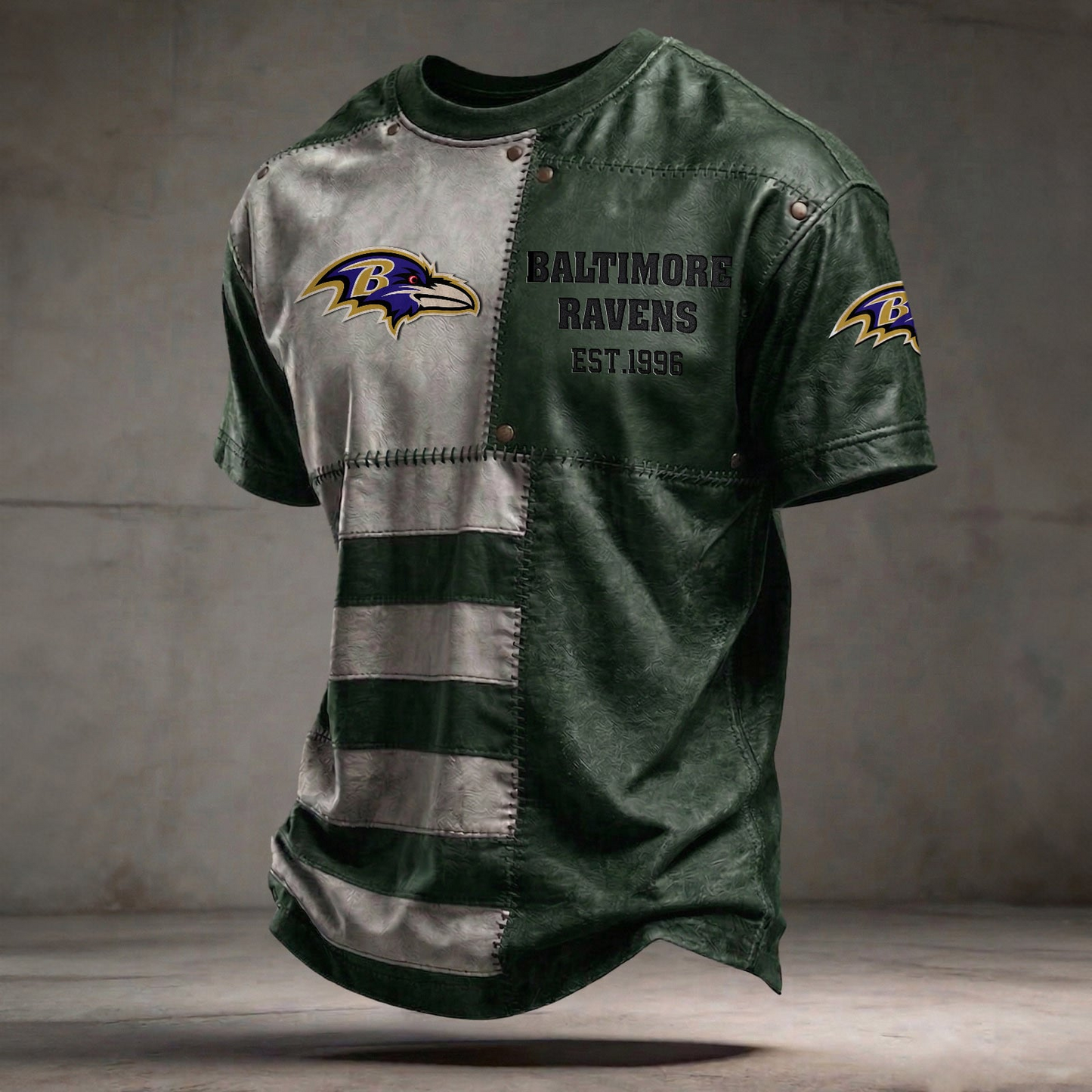 BAL x NFL T-Shirt 0404 DatND DVT Green