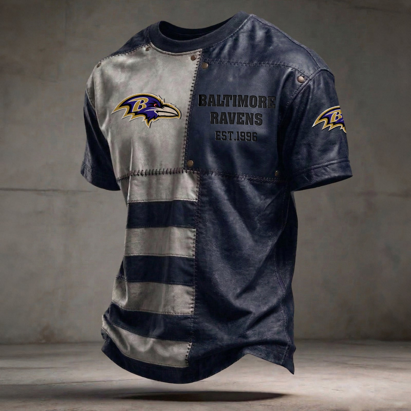 BAL x NFL T-Shirt 0404 DatND DVT Navy