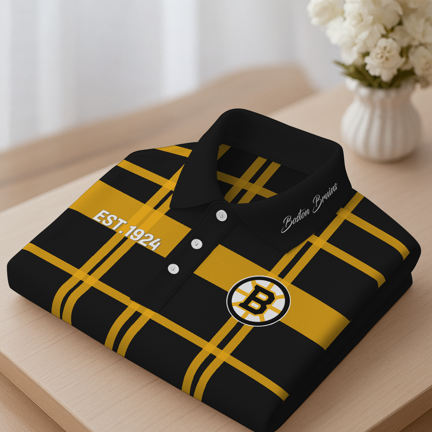 BOS Premium NHL Polo Shirt 2703 DatND DVT 2