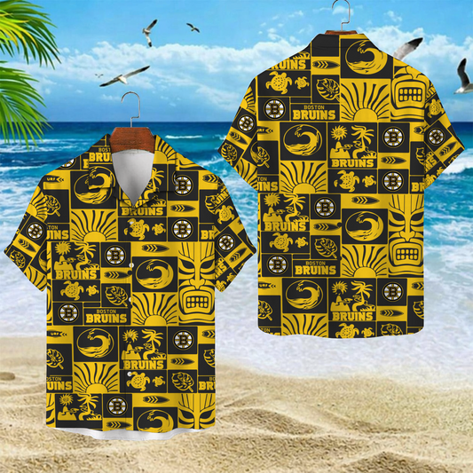 BOS x NHL Hawaiian Shirt 2004 DatND DVT