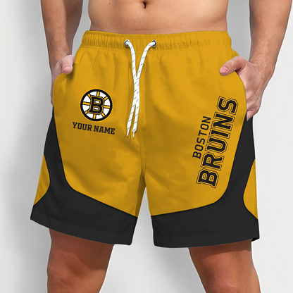 BOS x NHL Team Special Short Pants For Men Custom Name Gifts DATND TANTD 090426
