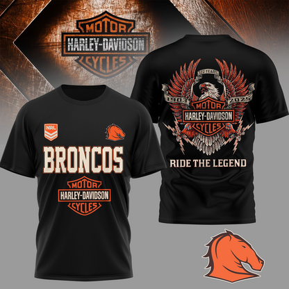 BRI Premium NRL 22 Year Harley Davidson 3D Shirt 0704 DatND DVT