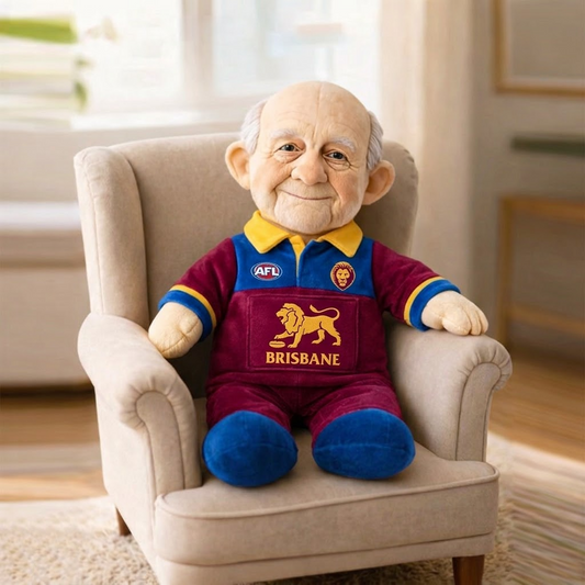 BRI x AFL Grandpa Plush Mascot 0704 DatND DVT