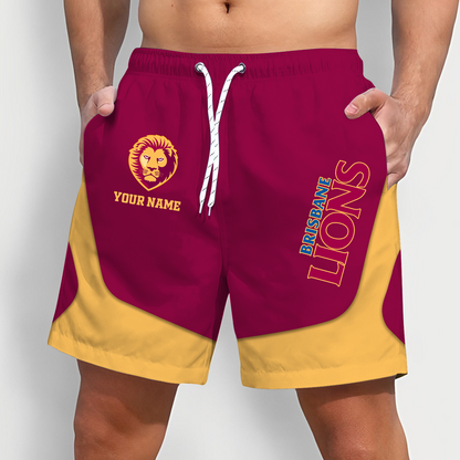 BRI x AFL Team Special Short Pants For Men Custom Name Gifts DATND TANTD 070426