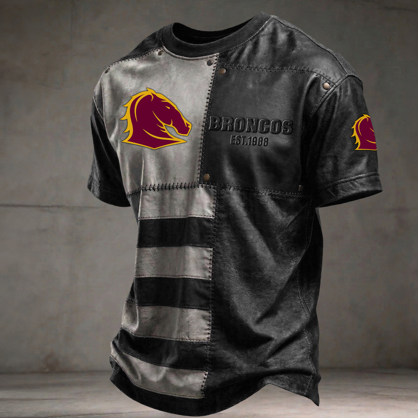 BRI x NRL Premium 3D Shirt DATND TANTD 060426 Black