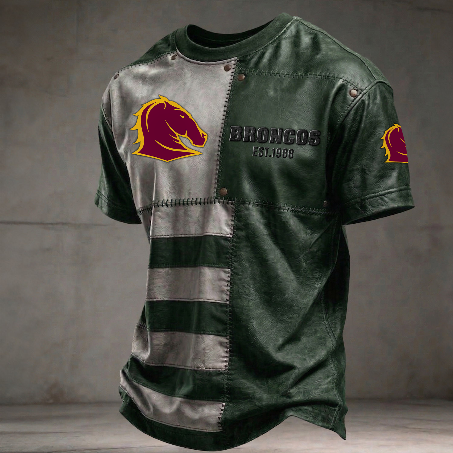 BRI x NRL Premium 3D Shirt DATND TANTD 060426 Green