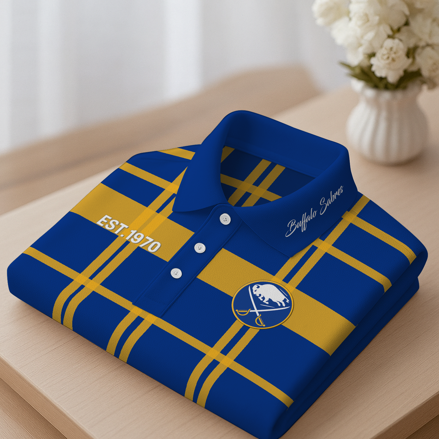 BUF Premium NHL Polo Shirt 2703 DatND DVT 1