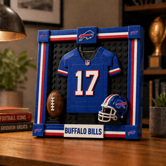 BUF x NFL Framed Jersey Building Set 2304 DatND DVT