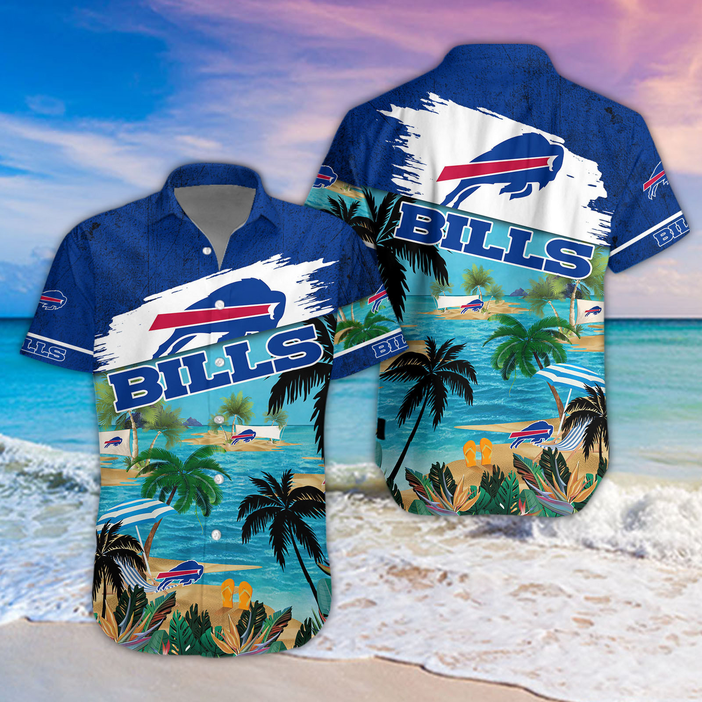 BUF x NFL Hawaii Shirt DATND TANTD 210426
