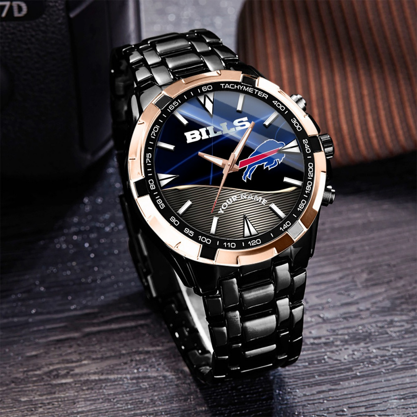 BUF x NFL Luxury Alloy Watch DATND TANTD