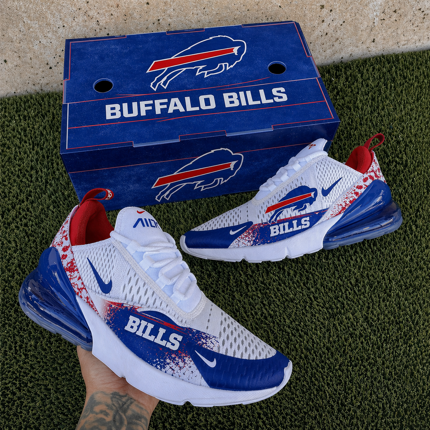 BUF x NFL Nike Air Max 270 Shoes 2104 DatND DVT