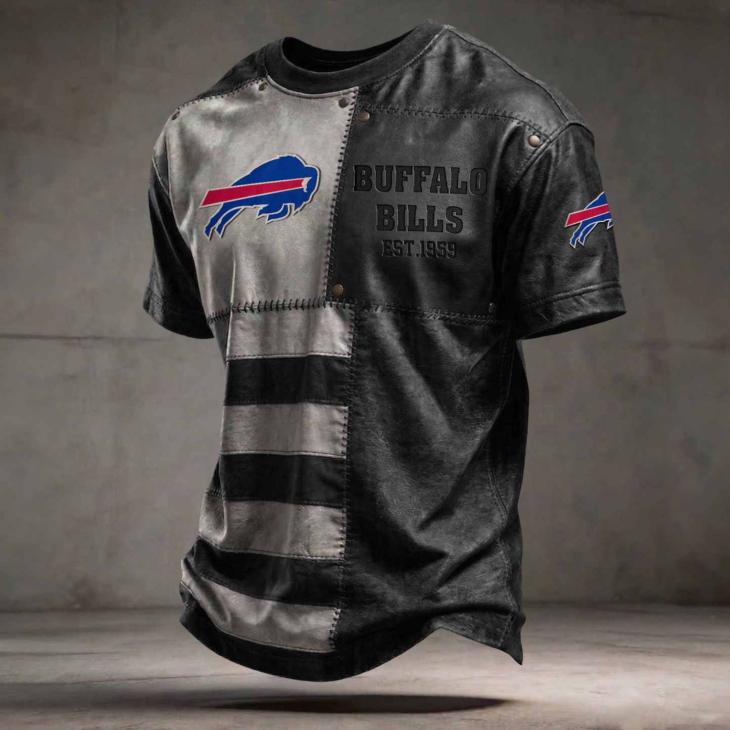 BUF x NFL T-Shirt 0404 DatND DVT Black
