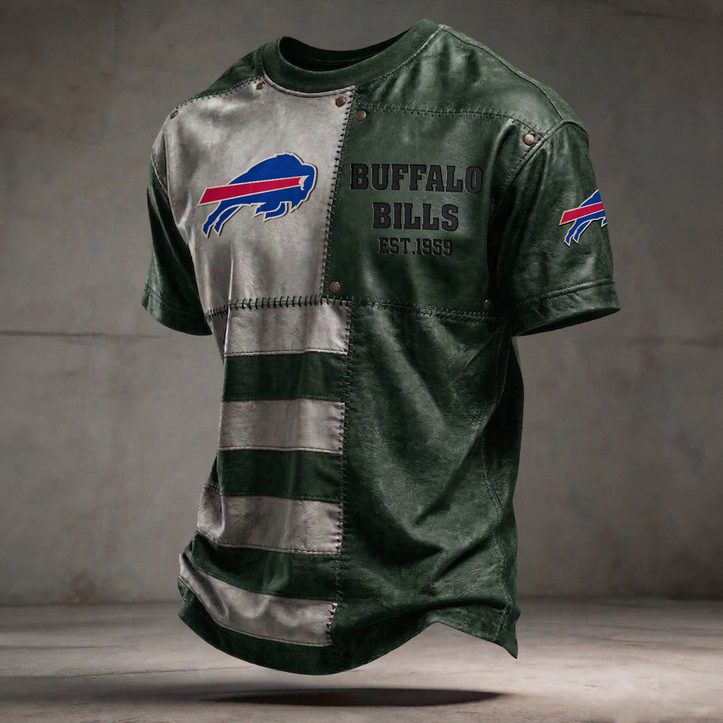 BUF x NFL T-Shirt 0404 DatND DVT Green
