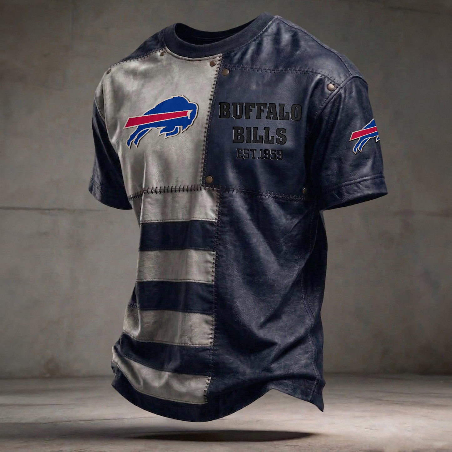 BUF x NFL T-Shirt 0404 DatND DVT Navy