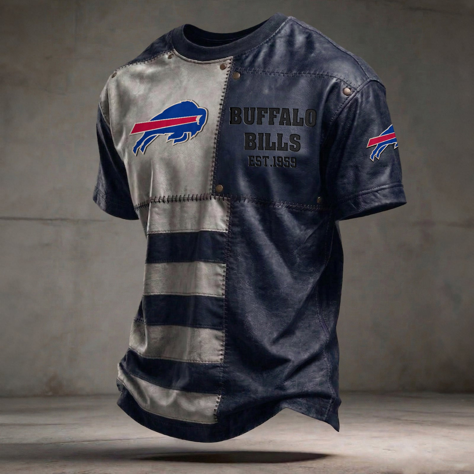 BUF x NFL T-Shirt 0404 DatND DVT Navy