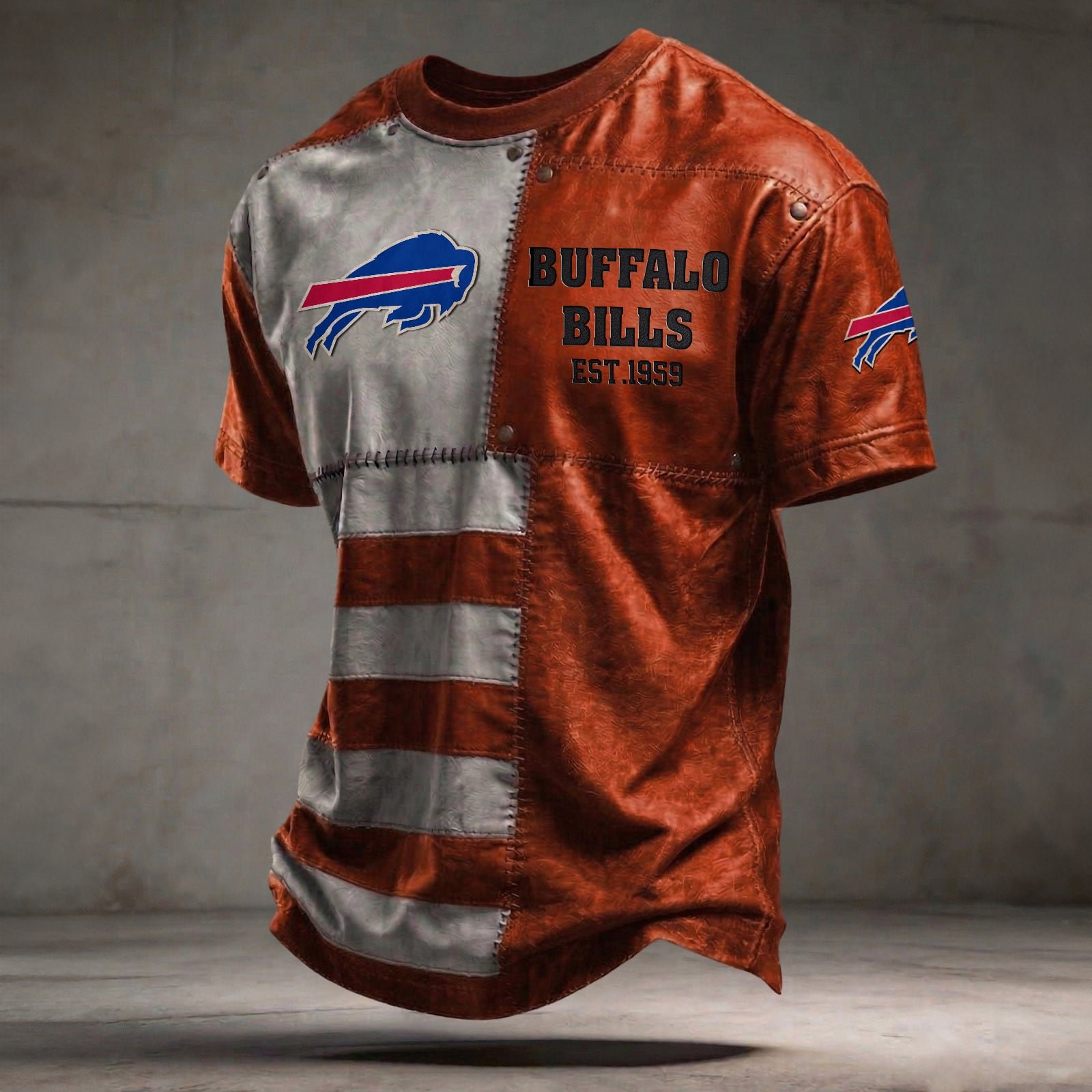 BUF x NFL T-Shirt 0404 DatND DVT Orange
