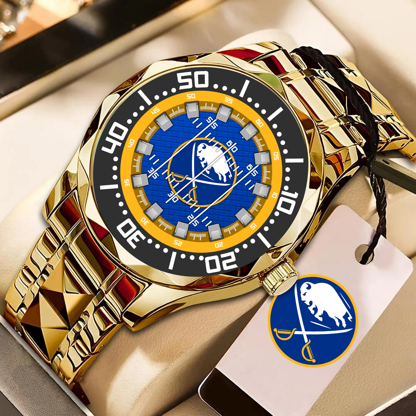 BUF x NHL Camaro Elegant Fashion Design Men Watch DATND TANTD 200426