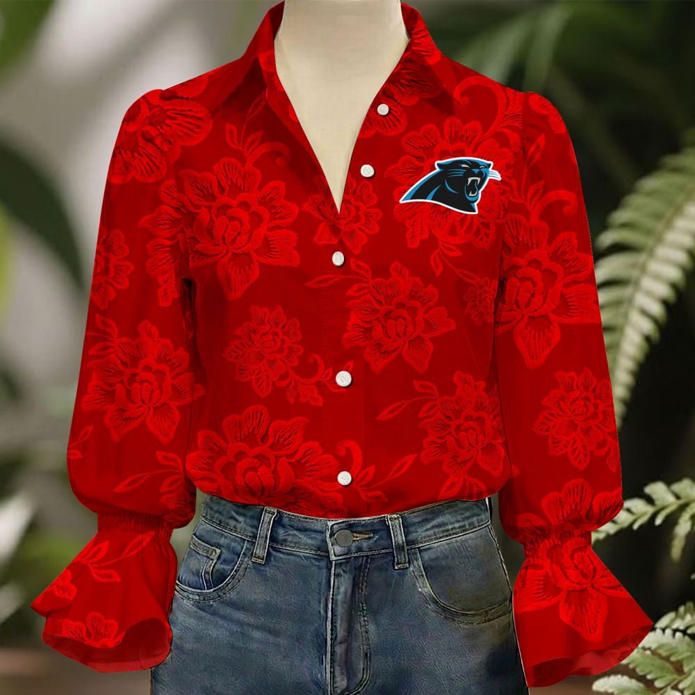 CAR x NFL 3D Collared Lace Long Sleeved Shirt 2004 DatND DVT