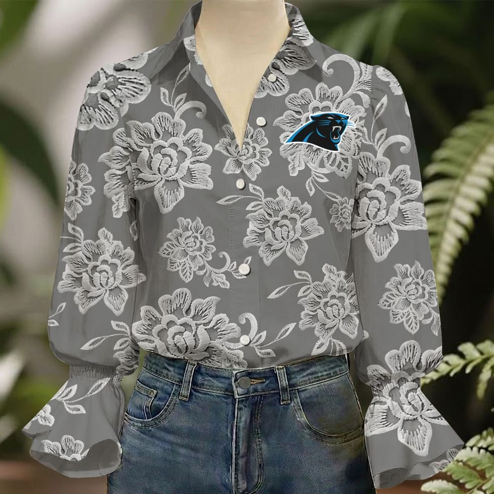 CAR x NFL 3D Collared Lace Long Sleeved Shirt 2004 DatND DVT