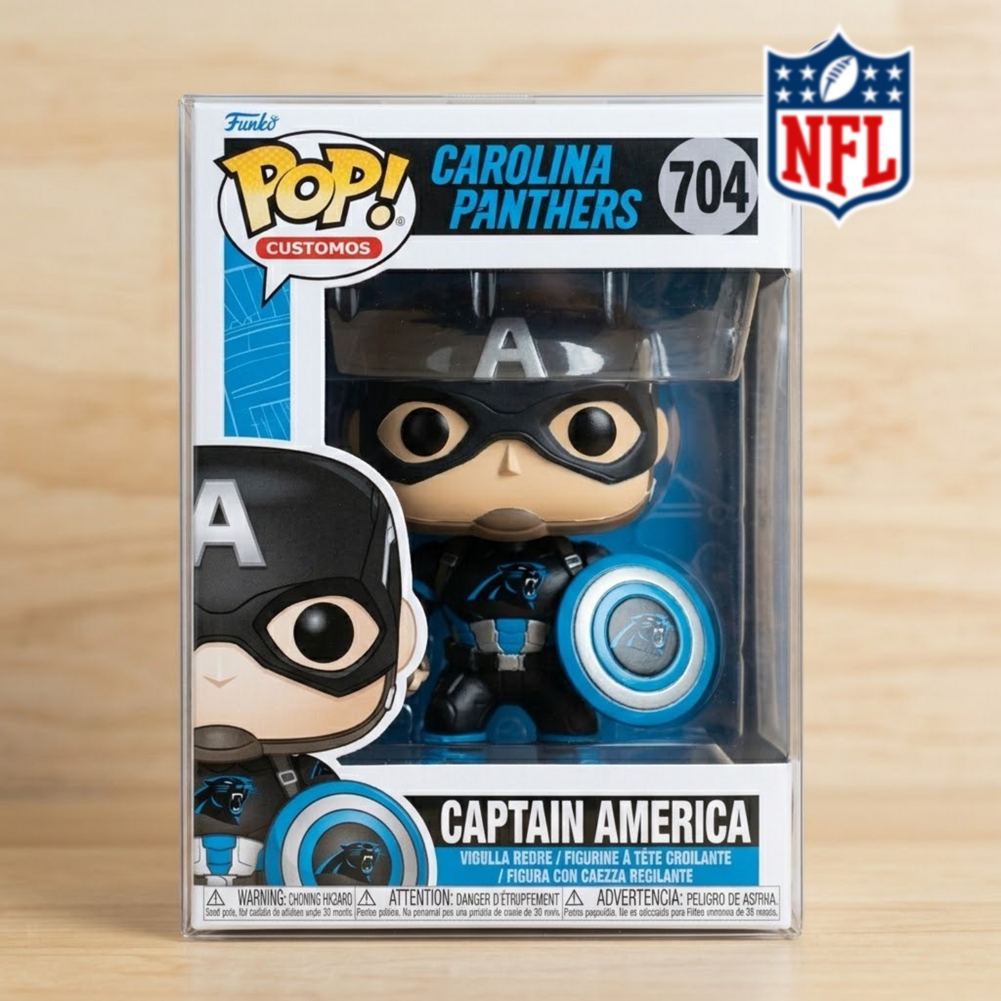 CAR x NFL CAPTAIN AMERICA FUNKOS DATND TANTD 010426