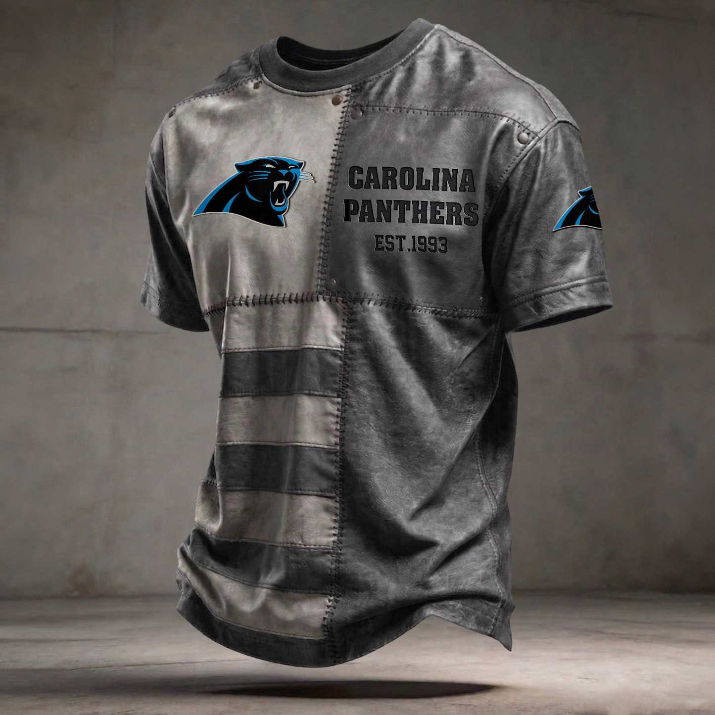 CAR x NFL T-Shirt 0404 DatND DVT Grey