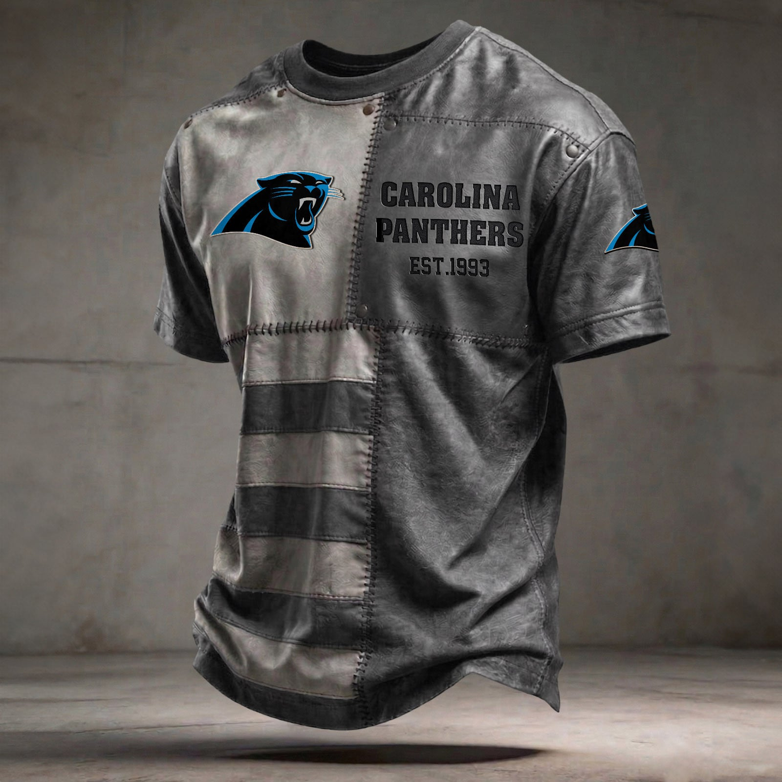 CAR x NFL T-Shirt 0404 DatND DVT Grey