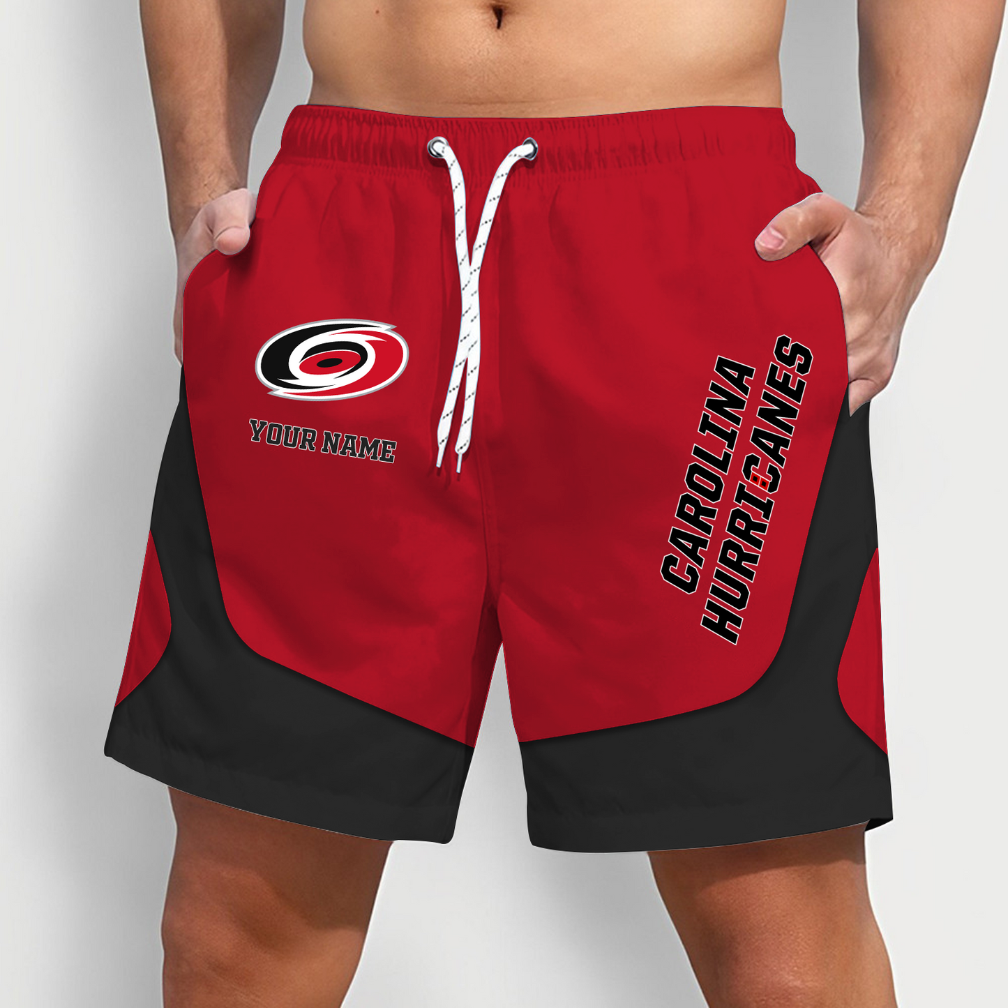 CAR x NHL Team Special Short Pants For Men Custom Name Gifts DATND TANTD 090426